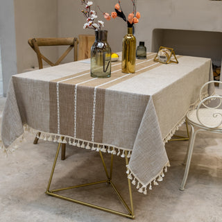 Linen Rectangular Tablecloth