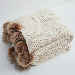 Pompom Throw