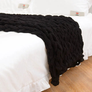Chunky Knit Throw