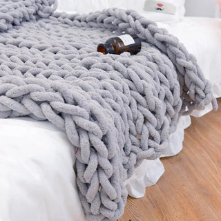 Chunky Knit Throw