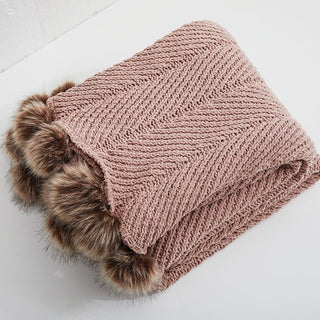 Pompom Throw