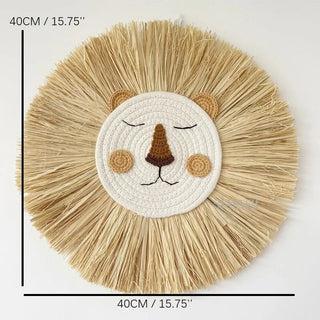 Raffia Lion